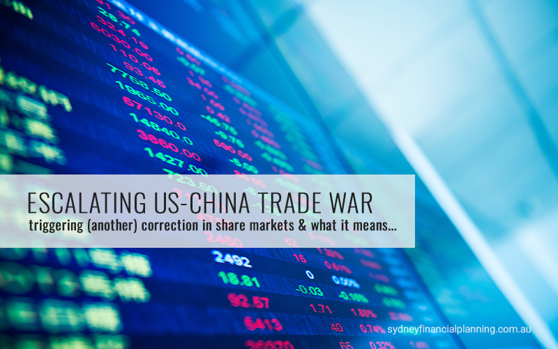 Escalating US-China trade war