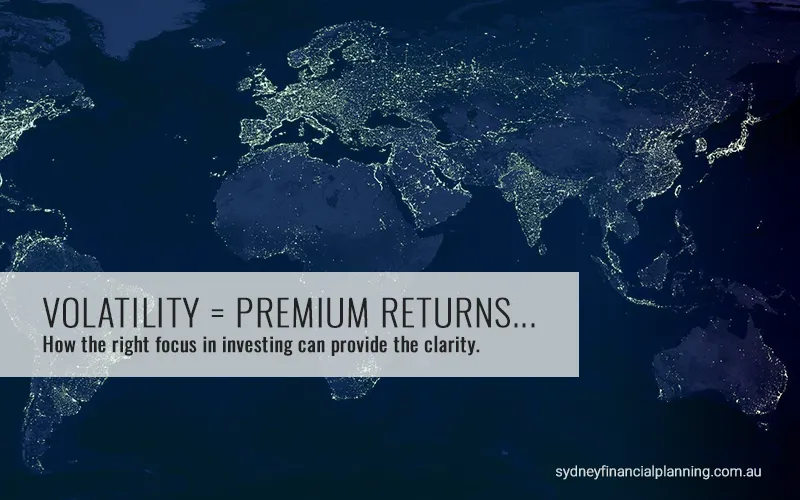 Volatility = premium returns