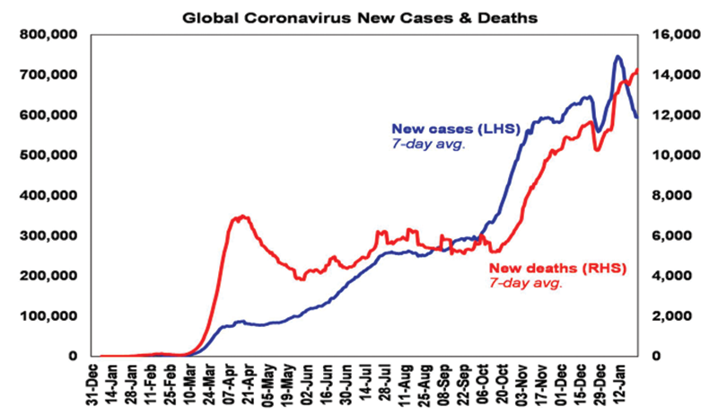global covid cases and deaths